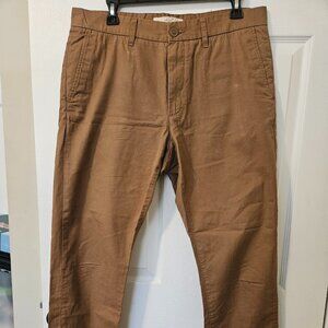 H&M L.O.G.G. Brown Chinos, size 33